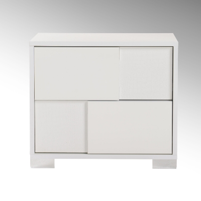 Picture of Modrest Monza Italian Modern White Nightstand