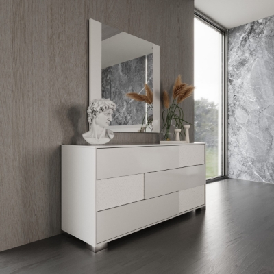 Picture of Modrest Monza - Italian Modern White Dresser