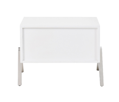 Picture of Modrest Candid Modern White Nightstand