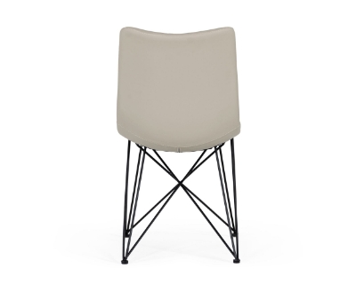 Picture of Naomi - Modern Grey Leatherette Dining Chair (Set of 2)