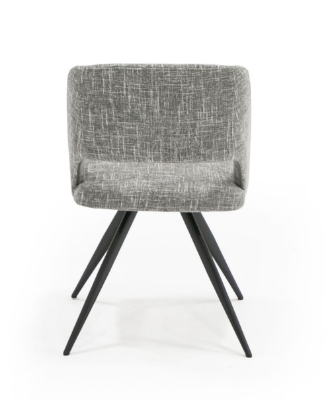 Picture of Modrest Palmer - Modern Grey Fabric Dining Chair (Set of 2)