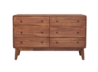 Picture of Modrest Marshall Mid-Century Modern Walnut Dresser