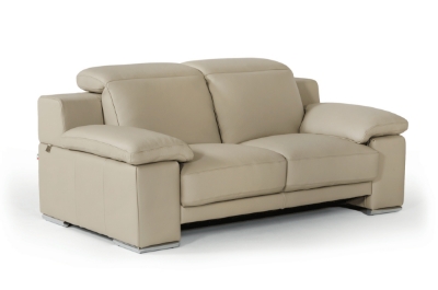 Picture of Lamod Italia Evergreen Italian Modern Taupe Leather Sofa Set