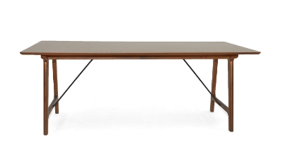 Picture of Modrest Oritz Mid-Century Modern Walnut Dining Table