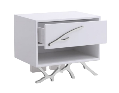 Picture of Modrest Legend Modern White Nightstand