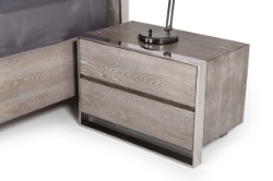 Picture of Modrest Arlene Modern Grey Elm Nightstand