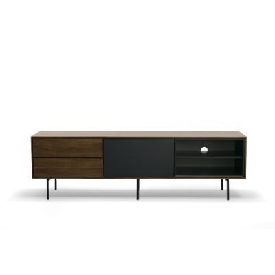 Picture of Modrest Kenny Modrest Walnut & Grey TV Stand