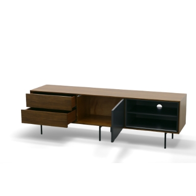 Picture of Modrest Kenny Modrest Walnut & Grey TV Stand