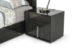 Picture of Modrest Ari Italian Modern Grey Nightstand