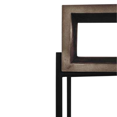 Picture of Modrest Walker Modern Concrete & Metal Console Table