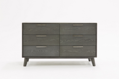 Picture of Nova Domus Soria Modern Grey Wash Bedroom Set