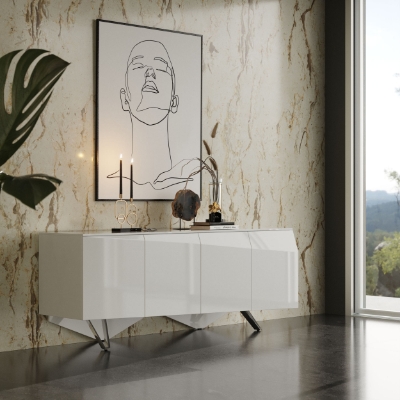 Picture of Modrest Columbia Modern White Buffet