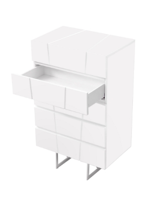 Picture of Modrest Chrysler Modern White Chest