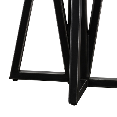 Picture of Modrest Richmond Modern Concrete & Black Metal End Table