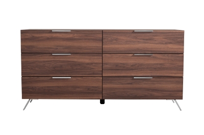 Picture of Nova Domus Brooklyn Italian Modern Walnut Dresser