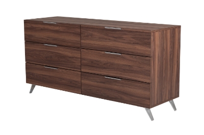 Picture of Nova Domus Brooklyn Italian Modern Walnut Dresser