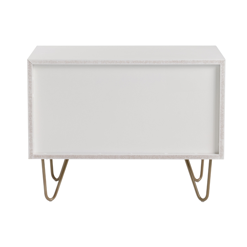 Picture of Modrest Bryan - Modern White Nightstand