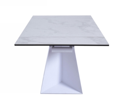 Picture of Modrest Baldwin - Modern White Ceramic Extendable Dining Table