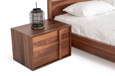 Picture of Nova Domus Berlin - Modern Walnut Nightstand