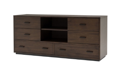 Picture of Nova Domus Fantasia - Contemporary Dark Walnut Dresser