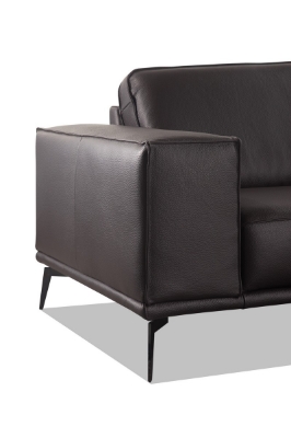 Picture of Accenti Italia Darwin - Italian Modern Dark Brown Leather Sofa