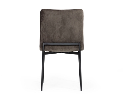 Picture of Modrest Maggie - Modern Black and Brown Dining Chair (Set of 2)