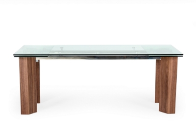 Picture of Modrest Helena -  Modern Extendable Glass Dining Table - Large  