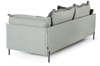 Picture of Divani Casa Mars - Modern Grey & Dark Grey Fabric Sofa