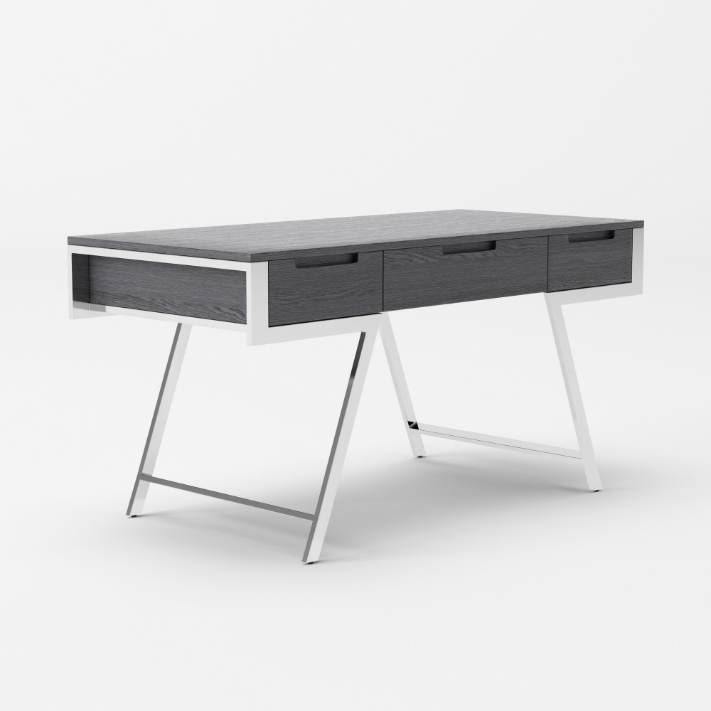 Picture of Modrest Dessart - Modern Elm Grey Office Desk