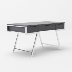 Picture of Modrest Dessart - Modern Elm Grey Office Desk