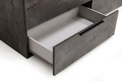 Picture of Nova Domus Ferrara - Modern Volcano Oxide Grey Dresser