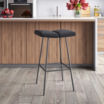 Picture of Modrest Spiro - Modern Brown Bar Stool