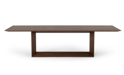 Picture of Modrest Channa - Modern Walnut Dining Table