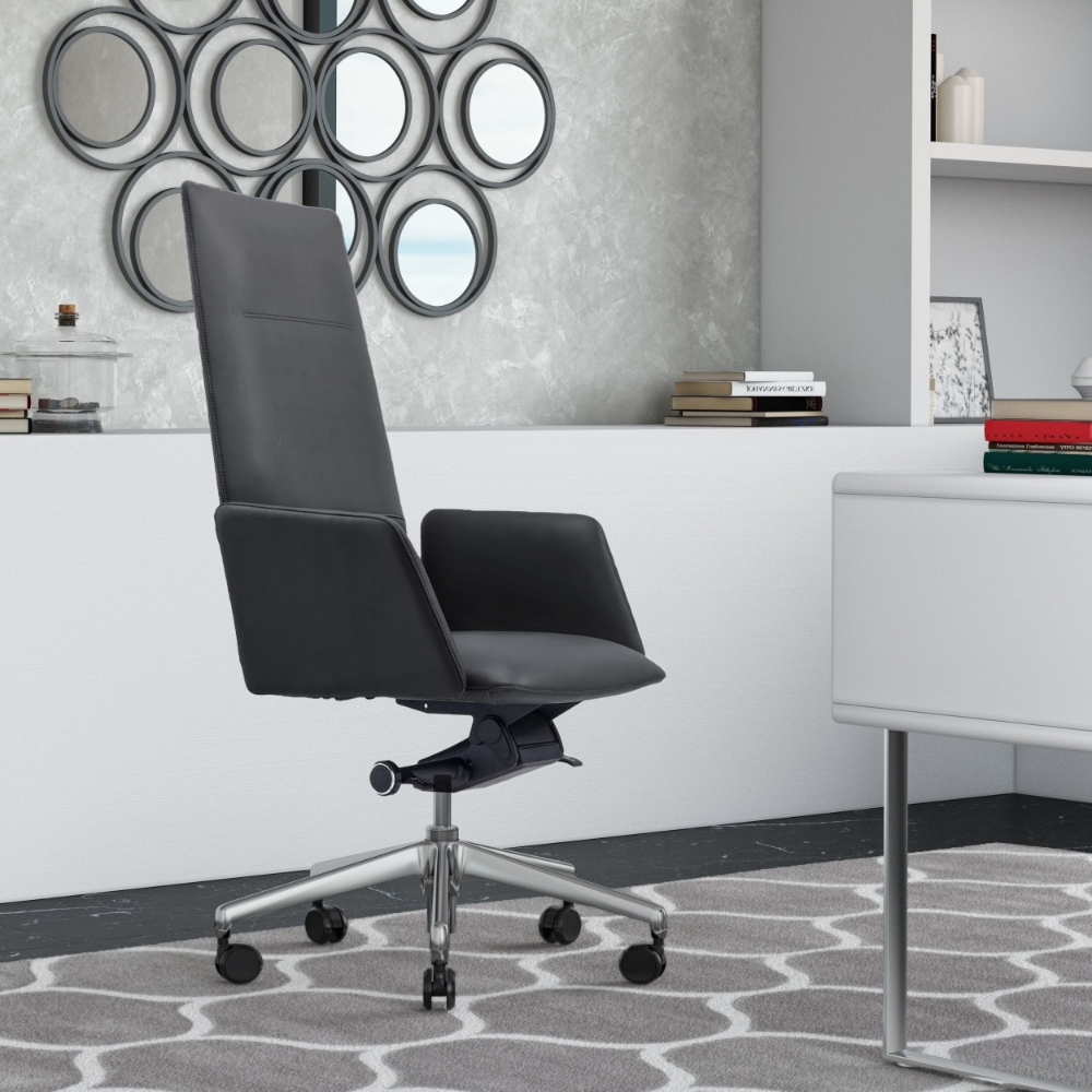 Picture of Modrest Tricia - Modern Black High Back Executive Office Chair