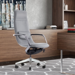 Picture of Modrest Nadella - Modern Grey High Back Executive Office Chair