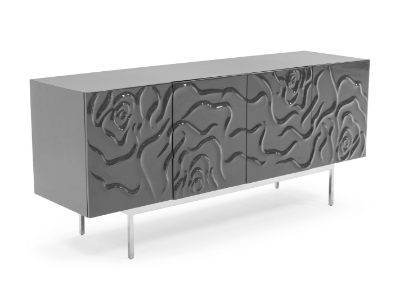 Picture of Modrest Gwen - Modern Grey High Gloss Buffet