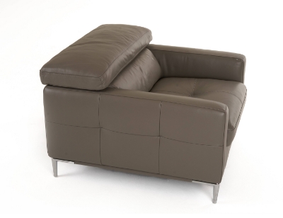 Picture of Divani Casa Natalia - Modern Dark Grey Leather Chair