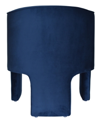 Picture of Modrest Kyle - Modern Blue Velvet Accent Chair