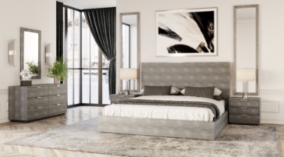 Picture of Modrest Dynasty - Modern Shagreen Bed