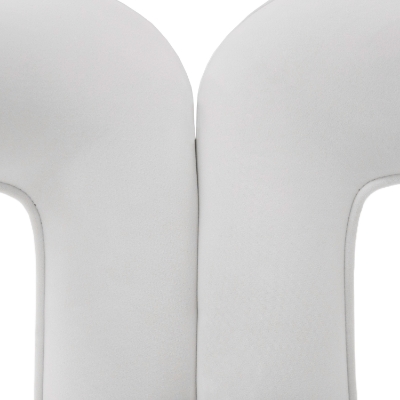 Picture of Modrest Ellen - Glam White Velvet Dining Chair