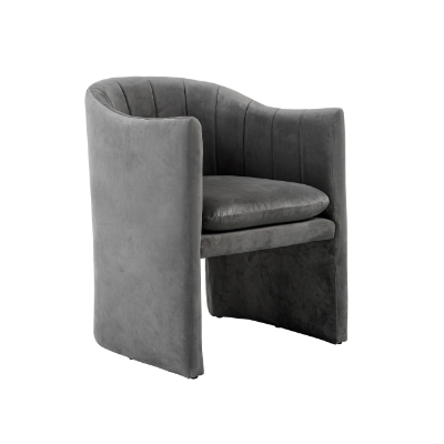 Picture of Modrest Danube Modern Grey Fabric Dining Chair