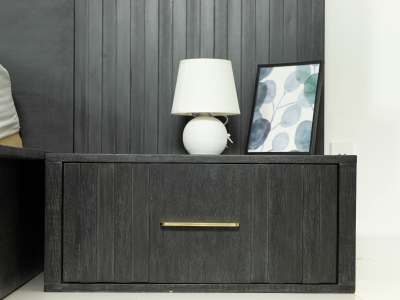 Picture of Modrest Manchester- Contemporary Dark Grey Nightstand