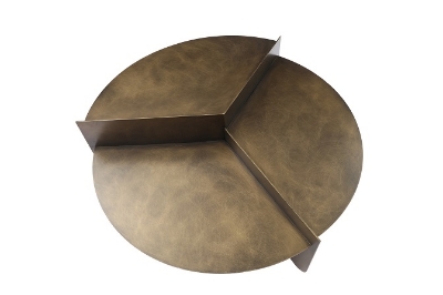 Picture of Modrest Kyuss - Modern Antique Brass Coffee Table