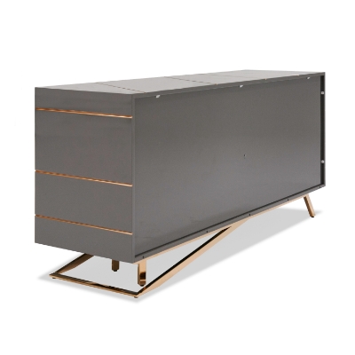 Picture of Modrest Katzu- Modern Grey and Rose Gold Buffet