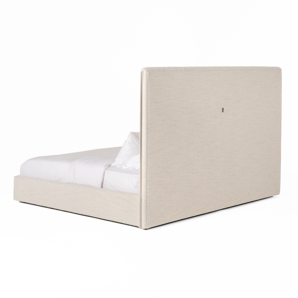 Picture of Modrest Valhalla - Contemporary White Fabric Bed