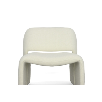 Picture of Modrest - Tristan Modern Off White Fabric Accent Chair