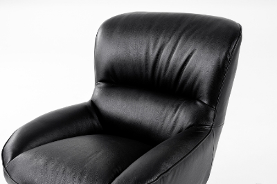 Picture of Modrest Theo - Modern Black Leather Accent Chair