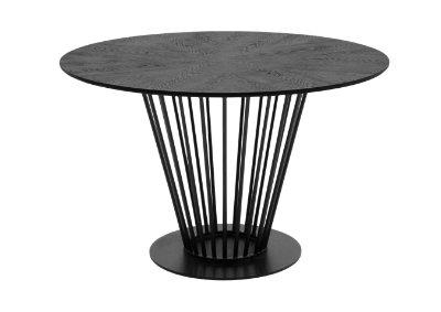 Picture of Modrest Conroy - Modern Black Round Dining Table