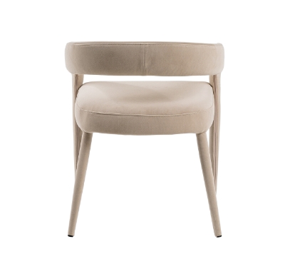 Picture of Modrest Mundra - Modern Beige Fabric Dining Chair