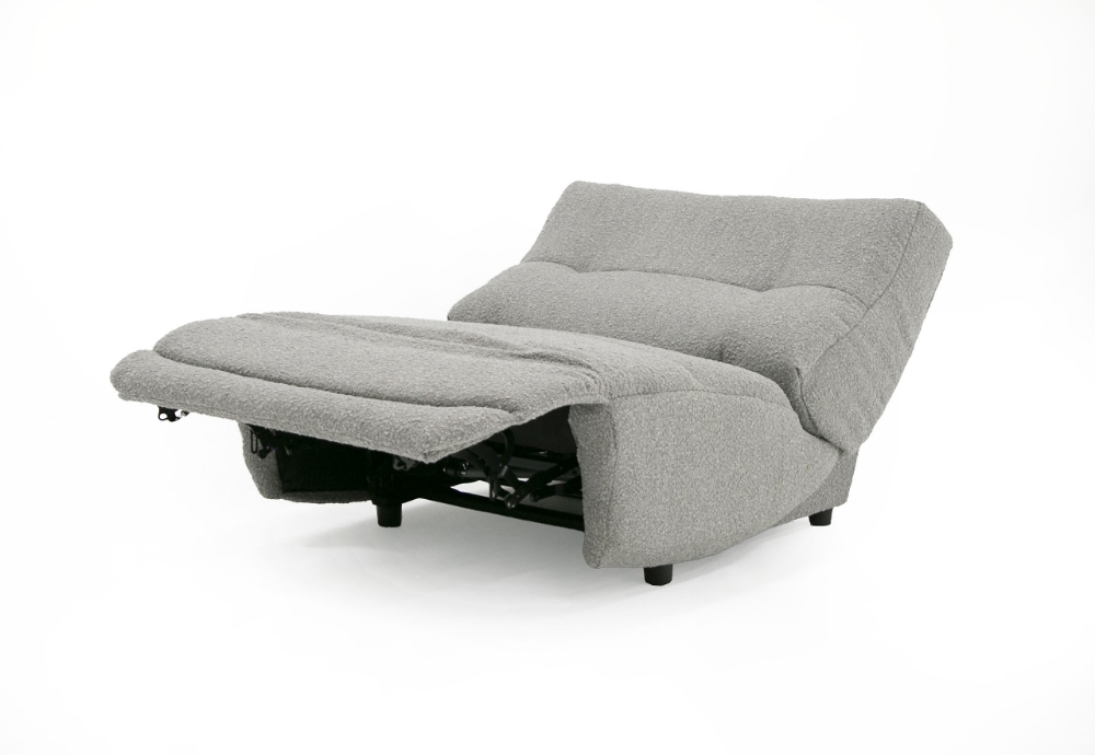 Picture of Divani Casa Basil - Modern Grey Fabric Large Electric Recliner Chair